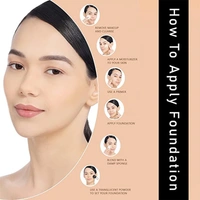 Forever52 Forever 52 Daily Life Ultra Definition Liquid Foundation , 30ml | Flawless Coverage, Lightweight Formula | Long Lasting | Matte Full Coverage | Cream Pie-09