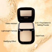 Forever52 Forever 52 Daily Life Wet & Dry Compact Powder | Dual Coverage | Matte Finish | Lightweight | Long Lasting | 2 in 1 Foundation & Setting Powder |Flawless Coverage | ( Caramel-007, 12g)