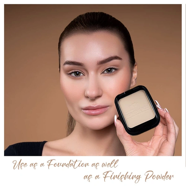 Forever52 Forever 52 Daily Life Wet & Dry Compact Powder | Dual Coverage | Matte Finish | Lightweight | Long Lasting | 2 in 1 Foundation & Setting Powder |Flawless Coverage | ( Caramel-007, 12g)