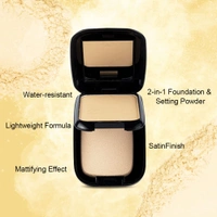 Forever52 Forever 52 Daily Life Wet & Dry Compact Powder | Dual Coverage | Matte Finish | Lightweight | Long Lasting | 2 in 1 Foundation & Setting Powder | (Ivory-002, 12g)