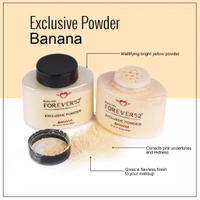 Forever52 Forever 52 Exclusive Banana Powder - FBE001 | Brightening & Long-Lasting Setting Powder | Lightweight Formula | Reduces Shine | Matte Finish Look | 42g