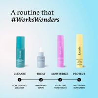 Foxtale Acne Control Cleanser 100ml | With 2% Salicylic Acid + Hyaluronic Acid + Niacinamide | Prevent Breakouts | Controls Oil & Kills Acne Causing Bacteria | Boost Hydrates | Gently Exfoliates | For Oily & Acne Prone Skin