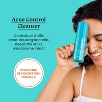 Foxtale Acne Control Cleanser 100ml | With 2% Salicylic Acid + Hyaluronic Acid + Niacinamide | Prevent Breakouts | Controls Oil & Kills Acne Causing Bacteria | Boost Hydrates | Gently Exfoliates | For Oily & Acne Prone Skin