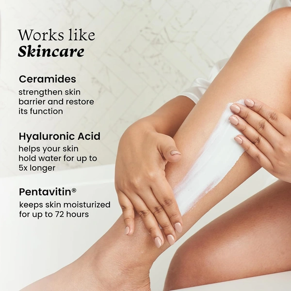 Foxtale Deep Moisture Body Lotion - 200ml | with Hyaluronic Acid & Ceramides | 72-hour Hydration | Provides Deep Hydration | Long Lasting Musk Fragrance | Lightweight | For All Skin Type