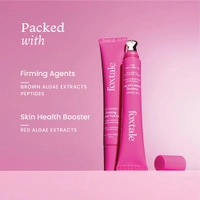 Foxtale Firming Eye Gel - 20ml | with Peptides, Algae, Provitamin B5 | Fades Dark Circles | Reduce Fine Lines | Hydrating Eye Gel | Youthful Eyes | For All Skin Types