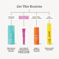 Foxtale Firming Eye Gel - 20ml | with Peptides, Algae, Provitamin B5 | Fades Dark Circles | Reduce Fine Lines | Hydrating Eye Gel | Youthful Eyes | For All Skin Types