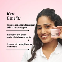 Foxtale Skin Repair Cream - 50g | Olive Leaf Extract, Provitamin B5 and Niacinamide | Nourishes & Soothes Deeply | Repair Damages Skin Barrier | For Glowing Skin | Normal To Dry, Sensitive Skin
