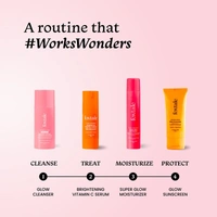 Foxtale Vitamin C Super Glow Moisturizer - 50ml | with Niacinamide & Peptides | Reduces Pigmentation & Dark Spots | Brightens Skin | Hydrating Skincare | for All Skin Types