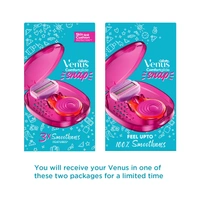 Gillette Venus Snap Women's Razor Pack of 1 with Travel Case| Compact Hair Remover with Avocado Soap Gel Bar