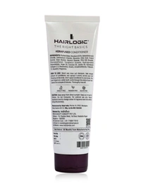 Hair Logic Kerafused Conditioner 250 ml with Wheat Protein | Hydrolyzed Keratin & Seastar Collagen | Smooth, Shiny & Frizz-Free, Straight | Strong & Nourished Hair