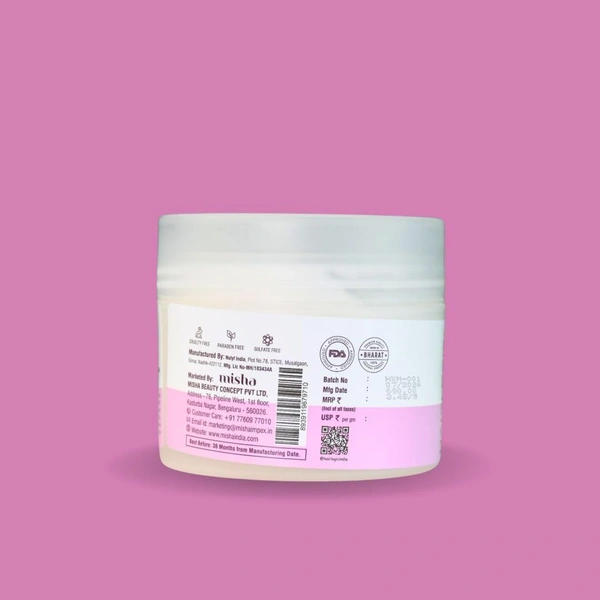 Hair Logic Kerafused Hair Mask 200g | Smooth, Shiny & Straight Hair | Enriched with Wheat Protein, Hydrolyzed Keratin & Seastar Collagen | Deep Repair & Frizz Control
