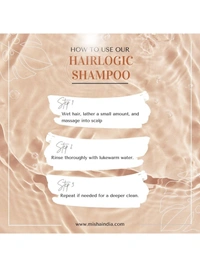 Hair Logic Kerafused Sampoo 250 ml with Wheat Protein | Hydrolyzed Keratin & Seastar Collagen | Smooth, Shiny & Frizz-Free, Straight | Strong & Nourished Hair