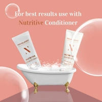 Hair Logic Nutritive Sampoo 250ml with Ricinus Communis Oil | Japonica Extract & HA++ | Deep Nourishment & Moisture | Shine & Frizz-Free Dry Hair