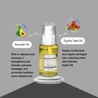 Hair Logic Proactive Hair Serum 50ml | Nourishes, Strengthens & Adds Shine | Enriched with Jojoba, Moringa & Avocado Oils | Lightweight, Non-Greasy Formula