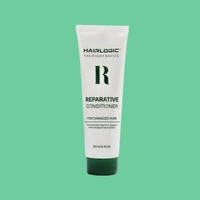 Hair Logic Reparative Conditioner 250ml with Vitamin E, Argan Oil & Avena Strigosa Seed Extract | Damaged, Dry & Chemically Treated Hair | Smoothens & Strengthens