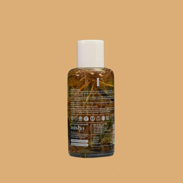 Hair Logic Hairlogic Oshadi Hair Oil 100 ml | Nourish, Strengthen & Shine | Boost Hair Growth | Ensures Silky-Smooth Hair | Maintains Hair Moisture | Sulfate & Paraben-Free
