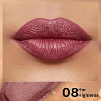 Pilgrim Glitter Lipstick Dubai luxury lifestyle -08 Her Highness 4.2g | Glitter-Infused Matte Finish | Enriched with Vitamin E & Olive Oil | Non-Drying & Long-Lasting | Suitable for All Skin Types