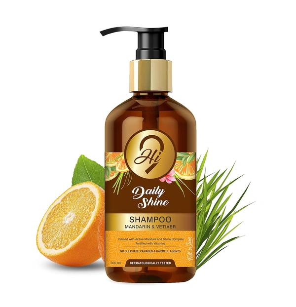Hi9 Daily Shine Shampoo 300ml | Boost Shine & Smoothness | Enhance Hair's Natural Glow | Keep Hair Shiny & Manageable