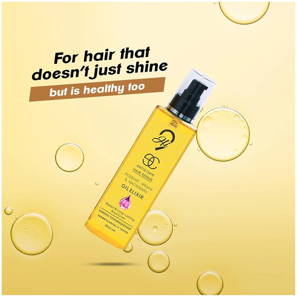Hi9 Hair Repair Oil Elixir 100ml With Rosemary & Macadamia For Restore & Strengthen Damaged Hair | Nourish & Revitalize Hair | Rejuvenate Damaged Hair