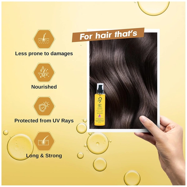 Hi9 Hair Repair Oil Elixir 100ml With Rosemary & Macadamia For Restore & Strengthen Damaged Hair | Nourish & Revitalize Hair | Rejuvenate Damaged Hair
