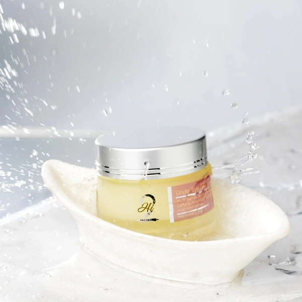 Hi9 Pro Derma Under Eye Gel Cream 30g | Retinol & Caffeine Hydrating Eye Gel | Dark Circles, Puffiness & Wrinkle Care | Lightweight Anti-Aging Eye Cream for Men & Women