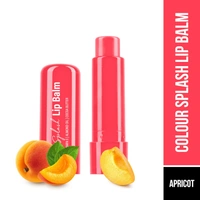 Hilary Rhoda Colour Splash Lip Balm (Apricot, 3g) - SPF 15 | Nourishing Lip Treatment with Vitamin E & Cocoa Butter for Soft | Hydrated Lips | Sun Protection & Apricot Flavor.