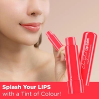 Hilary Rhoda Colour Splash Lip Balm (Apricot, 3g) - SPF 15 | Nourishing Lip Treatment with Vitamin E & Cocoa Butter for Soft | Hydrated Lips | Sun Protection & Apricot Flavor.