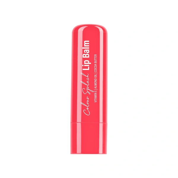 Hilary Rhoda Colour Splash Lip Balm (Apricot, 3g) - SPF 15 | Nourishing Lip Treatment with Vitamin E & Cocoa Butter for Soft | Hydrated Lips | Sun Protection & Apricot Flavor.