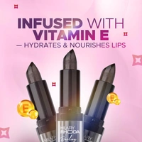 Hilary Rhoda Matte Hilary Rhoda Darling PH Black Lipstick | Long-Lasting, Moisturizing & Smudge-Proof | One-Swipe Magic Color-Changing Lipstick | Semi-Glossy Finish | Lightweight & Highly Pigmented