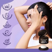 Hilary Rhoda Hair Pro Touch Up Deep Brown 3g | Instant Grey Roots & Bald Spot Coverage | Fuller, Denser Look | Matte, Sweat-Proof Finish | Highly Pigmented, Long-Lasting Powder