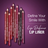 Hilary Rhoda T Hilary Rhoda Lip Definer Lip Liner Set of 10 1.2g Each | Smooth One Swipe Application | Long-Lasting & Smudge-Proof Formula | Matte Finish Multicolor Lip Pencil Set