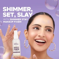 Hilary Rhoda T Hilary Rhoda Shimmer Stay Makeup Fixer 80ml Gold Shade 01 | Aloe Vera Infused Setting Spray | Long-Lasting Hold | Hydrating & Refreshing Mist | Vegan & Cruelty-Free