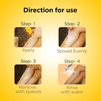 lkin Ikin Papaya Hair Removal Cream Pack of 2 (60g Each) for Sensitive Skin | Bikini, Legs & Underarms