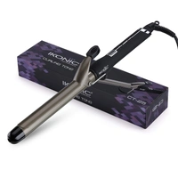 IKONIC Ikonic Curling Tong-25mm, Ceramic shine infused barrel, Digital Display, Instant Heatup, Hair Curling With swivel cord Hair Styling, For Women, All Hair Type