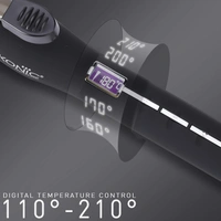 IKONIC Ikonic Curling Tong-25mm, Ceramic shine infused barrel, Digital Display, Instant Heatup, Hair Curling With swivel cord Hair Styling, For Women, All Hair Type