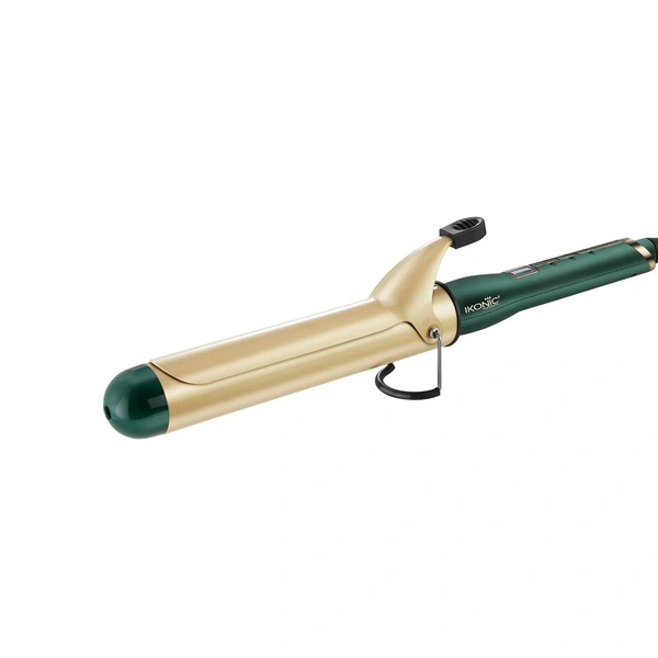IKONIC Ikonic Curling Tong-38mm, Ceramic shine infused barrel, Digital Display, Instant Heatup, Hair Curling With swivel cord Hair Styling, For Women, All Hair Type