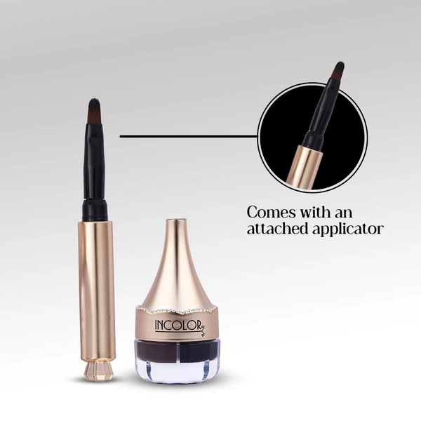 Incolor 3 in 1 Super Eyeliner EY193 with Black, Brown, White | Waterproof Multi-Color Eyeliner Pencil | Smooth Glide | Long Lasting Eye Makeup