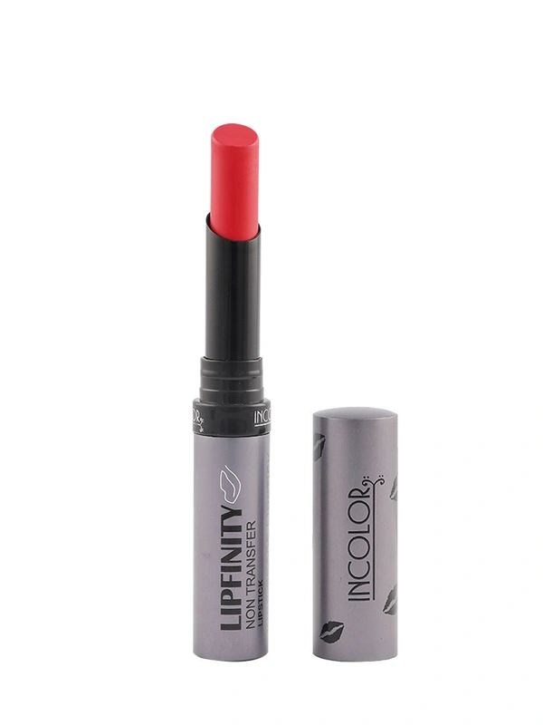 Incolor Lipfinity Color Non-Transfer Lipstick Shade 14 | Matte & Long-Lasting |Highly Pigmented & Smudge-Proof | Waterproof & Lightweight Lipstick for All-Day Wear