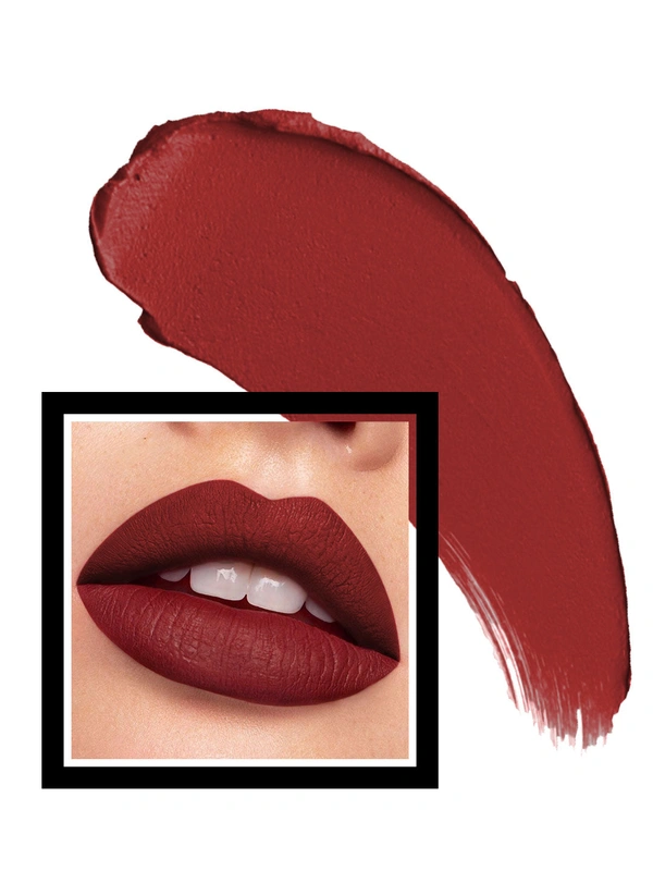 Incolor Lipfinity Color Non-Transfer Lipstick Shade 01 | Matte & Long-Lasting |Highly Pigmented & Smudge-Proof | Waterproof & Lightweight Lipstick for All-Day Wear