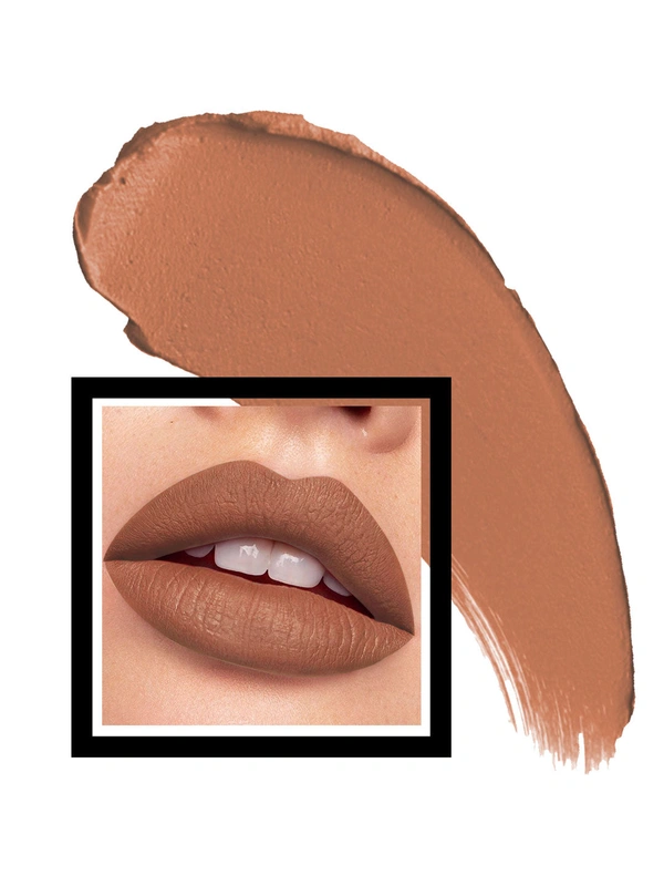 Incolor Lipfinity Non-Transfer Lipstick Shade 02 | Floral Bust-Bold Matte Finish | Long-Lasting Wear & Smudge-Proof | Lightweight Texture | Moisturizing & Travel-Friendly