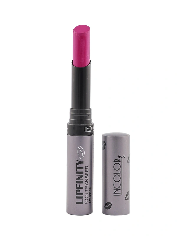 Incolor Lipfinity Non-Transfer Lipstick Shade 04 |  Vibrant Matte Finish | Long-Lasting & Smudge-Proof Formula | Lightweight Texture & Hydrating | Travel-Friendly Size