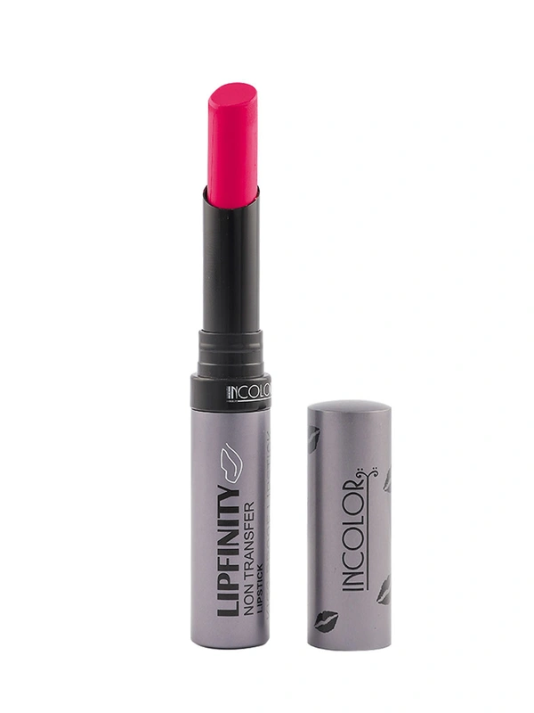 Incolor Lipfinity Non-Transfer Lipstick Shade 10 |  Intense Matte Finish | Long-Lasting Wear | Smudge-Proof & Lightweight Texture | Hydrating Formula & Travel-Friendly Size