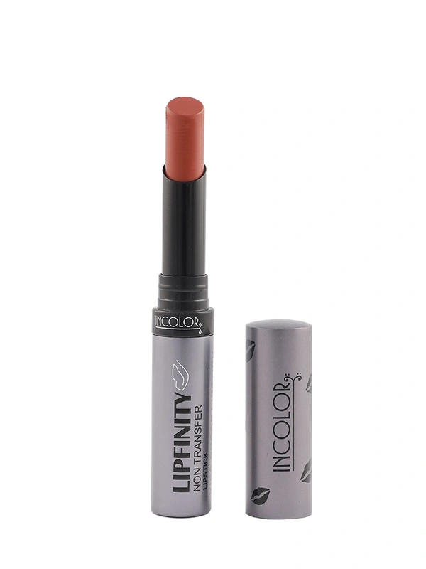 Incolor Lipfinity Non-Transfer Lipstick Shade 15 |  Intense Matte Finish | Long-Lasting Wear | Smudge-Proof & Lightweight Texture | Hydrating Formula & Travel-Friendly Size