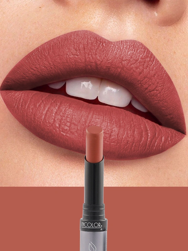 Incolor Lipfinity Non-Transfer Lipstick Shade 15 |  Intense Matte Finish | Long-Lasting Wear | Smudge-Proof & Lightweight Texture | Hydrating Formula & Travel-Friendly Size