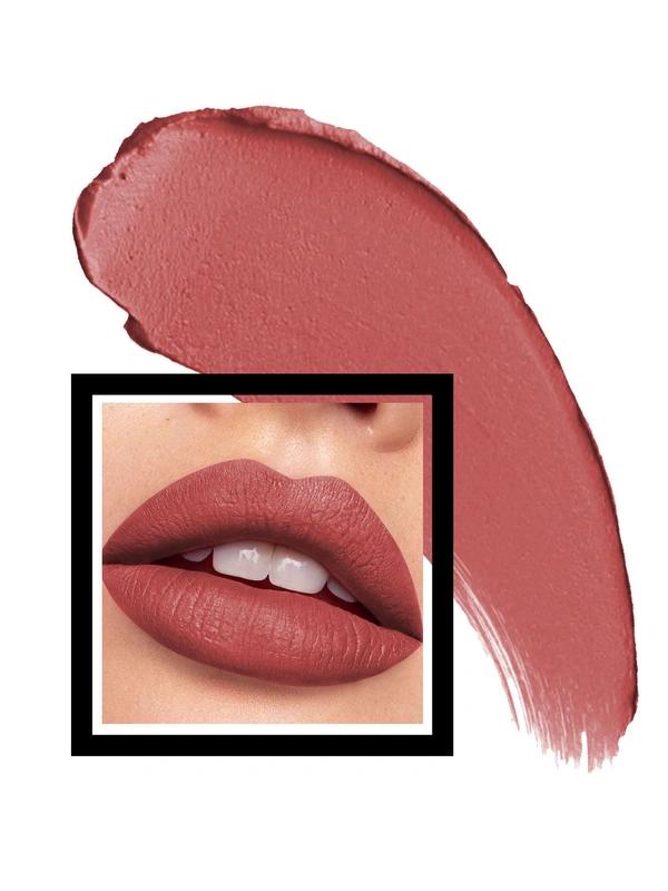 Incolor Lipfinity Non-Transfer Lipstick Shade 15 |  Intense Matte Finish | Long-Lasting Wear | Smudge-Proof & Lightweight Texture | Hydrating Formula & Travel-Friendly Size