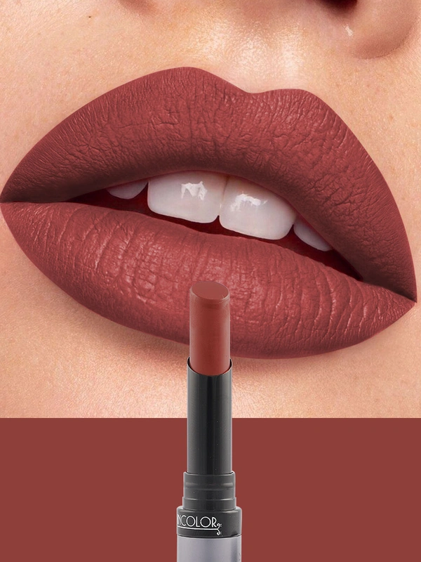 Incolor Lipfinity Non-Transfer Lipstick Shade 20 |  Intense Matte Finish | Long-Lasting Wear | Smudge-Proof & Lightweight Texture | Hydrating Formula & Travel-Friendly Size
