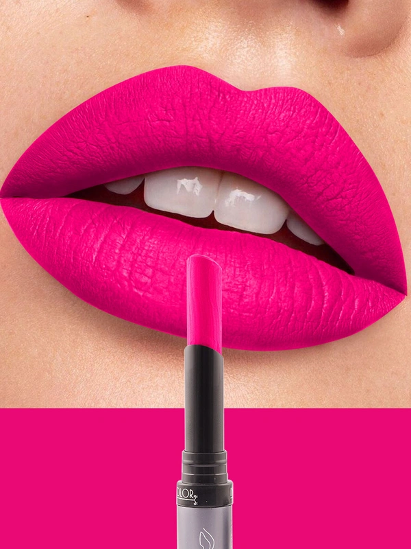 Incolor Lipfinity Non-Transfer Lipstick Shade 25 |  Intense Matte Finish | Long-Lasting Wear | Smudge-Proof & Lightweight Texture | Hydrating Formula & Travel-Friendly Size