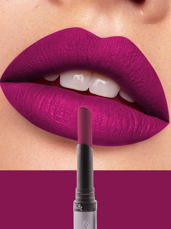 Incolor Lipfinity Non-Transfer Lipstick Shade 26 |  Intense Matte Finish | Long-Lasting Wear | Smudge-Proof & Lightweight Texture | Hydrating Formula & Travel-Friendly Size