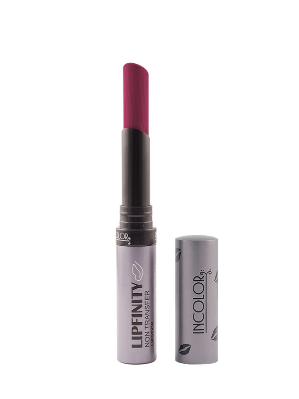 Incolor Lipfinity Non-Transfer Lipstick Shade 26 |  Intense Matte Finish | Long-Lasting Wear | Smudge-Proof & Lightweight Texture | Hydrating Formula & Travel-Friendly Size