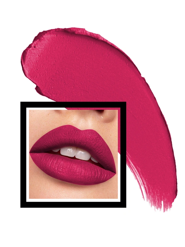 Incolor Lipfinity Non-Transfer Lipstick Shade 28 |  Intense Matte Finish | Long-Lasting Wear | Smudge-Proof & Lightweight Texture | Hydrating Formula & Travel-Friendly Size